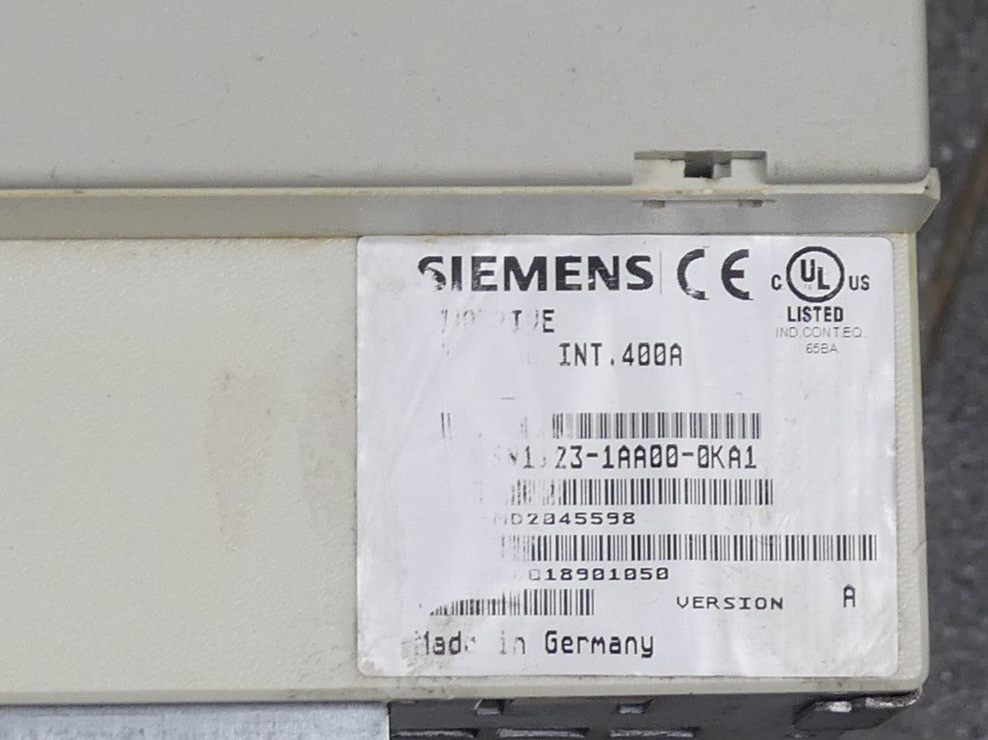 Siemens 6SN1123-1AA01-0KA1   version:A