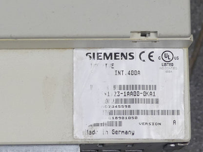 Siemens 6SN1123-1AA01-0KA1   version:A