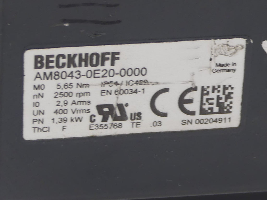 Beckhoff AM8043-0E20-0000
