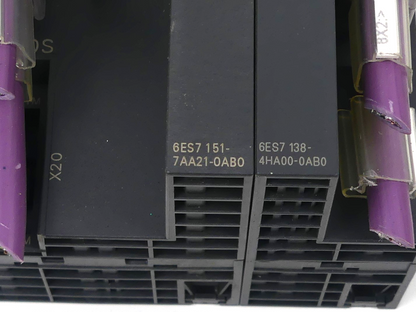 Siemens Simatic S7 IM151-7 CPU 6ES7151-7AA21-0AB0+6ES7138-4HA00-0AB0