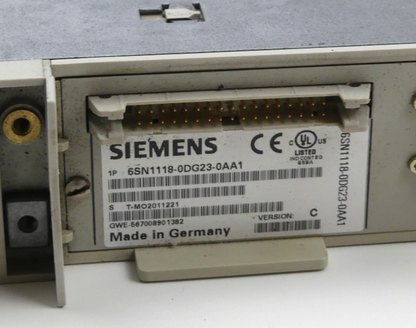 Siemens 6SN1118-0DG23-0AA1 inkl. 6SN1123-1AA00-0CA0 SIMODRIVE