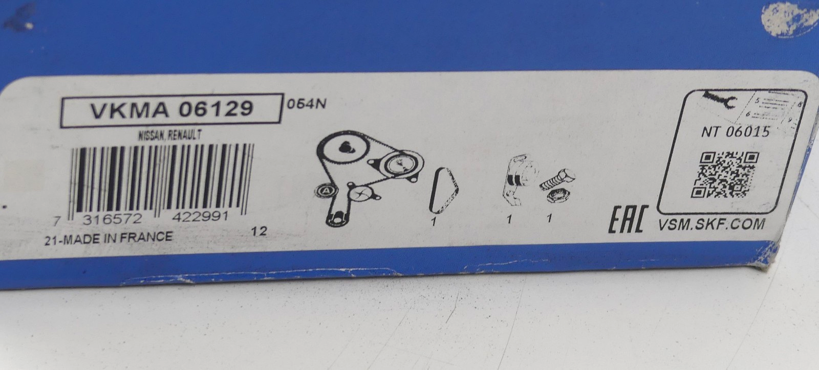 SKF VKMA 06129 Zahnriemensatz