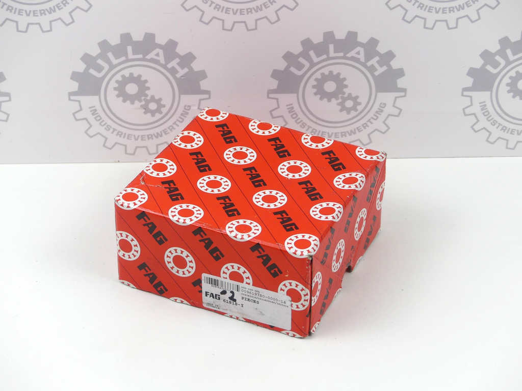 2x FAG 61818-Y