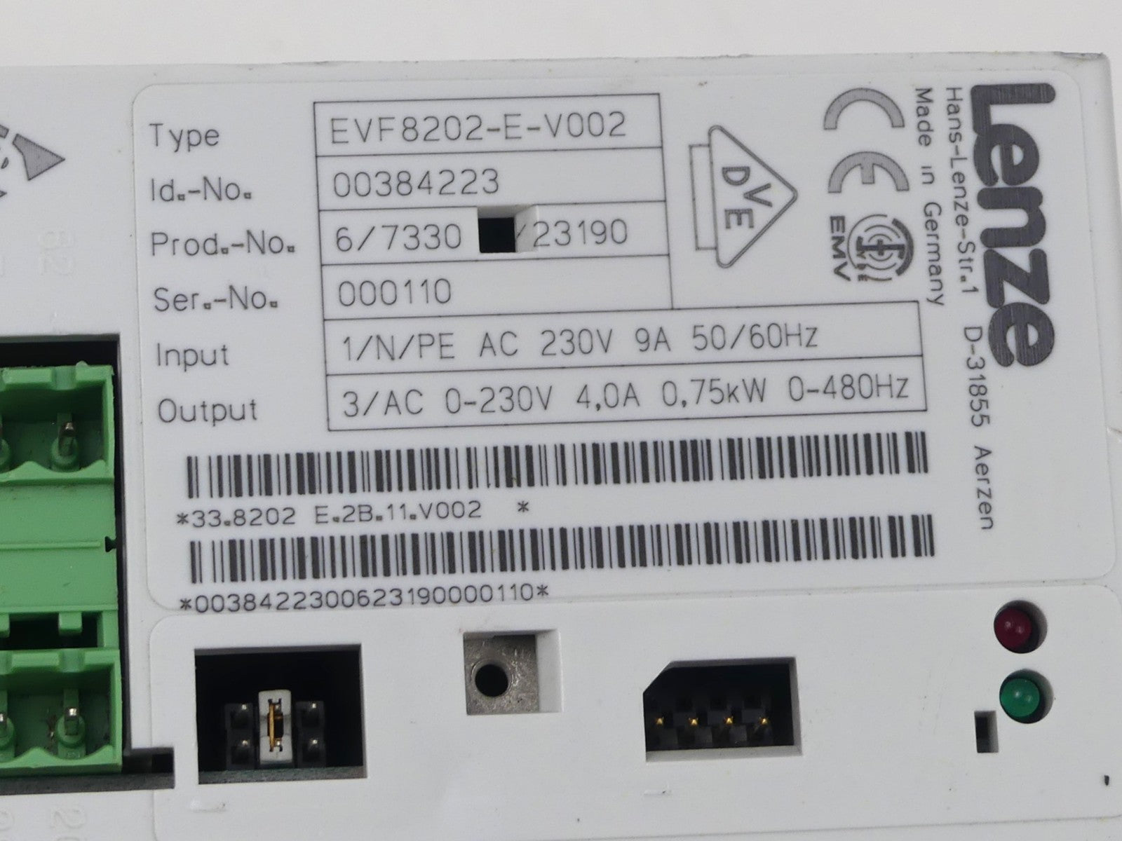 Lenze  EVF8202-E-V002