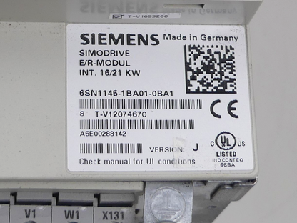 Siemens 6SN1145-1BA01-0BA1    version: J