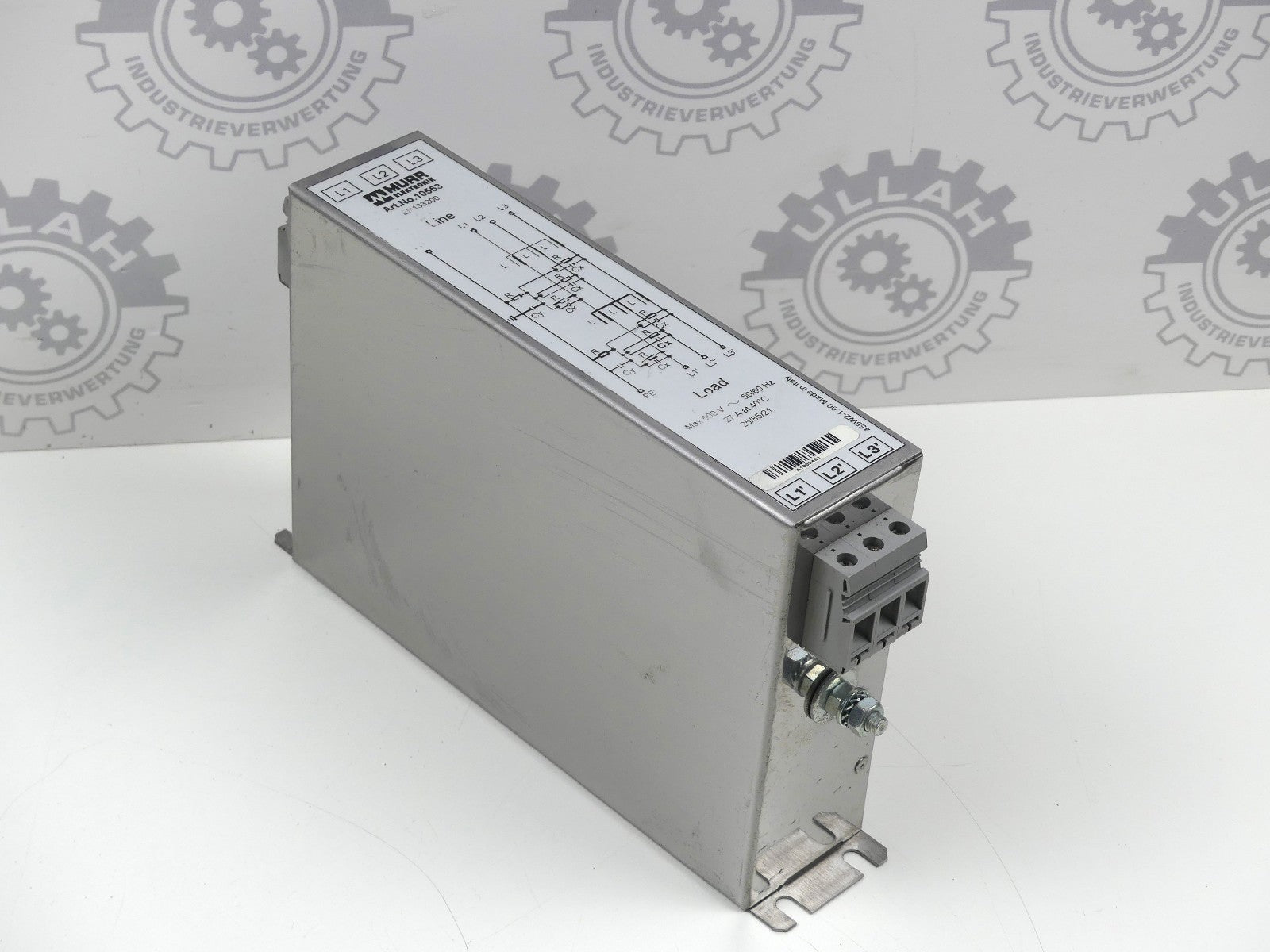 Murr Elektronik 10553 Netzentstörfilter 3-phasig 2-stufig
