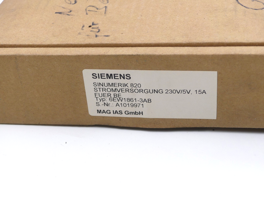 Siemens Sinumerik 820 Stromversorgung 230V/5V 15A 6EW1861-3AB