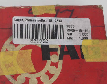 FAG NU2313