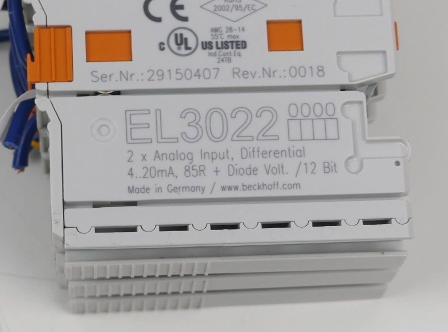 3x Beckhoff EL3022