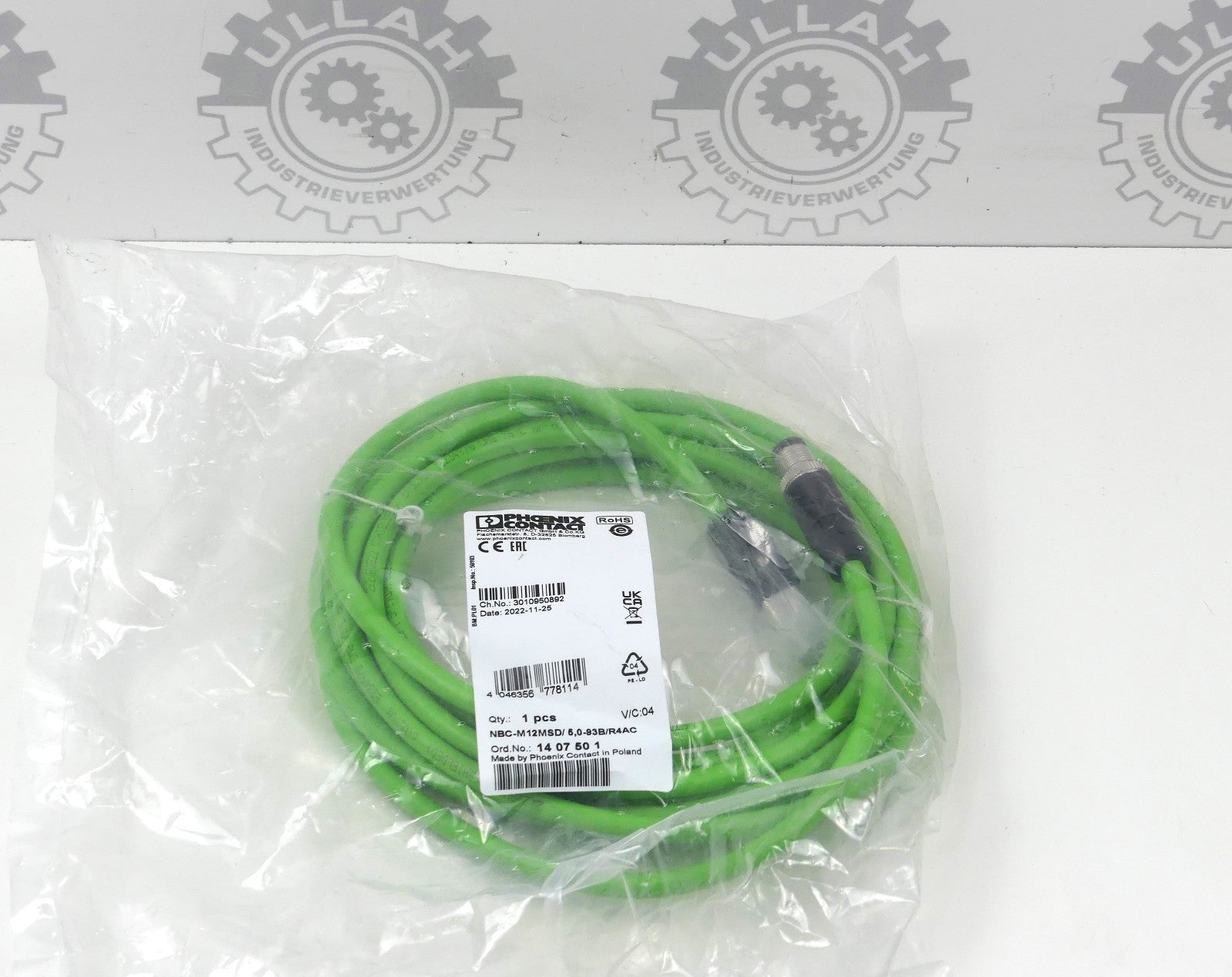 PHOENIX CONTACT NBC-M12MSD/5,0-93B/R4AC