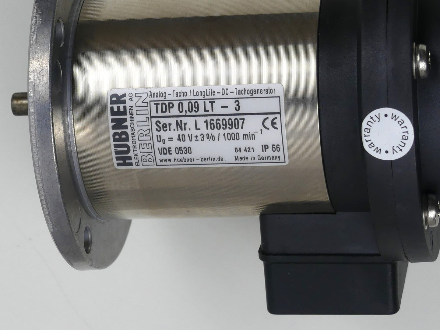 HÜBNER  TDP 0,09 LT-3