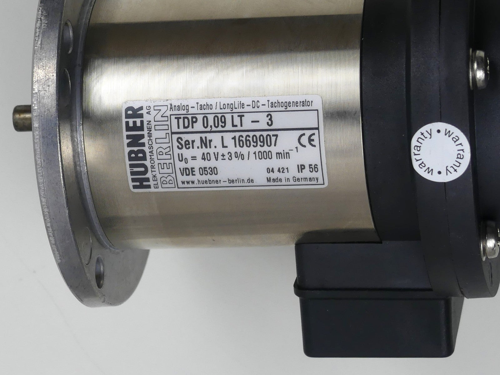 HÜBNER  TDP 0,09 LT-3