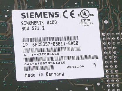 Siemens 6FC5357-0BB11-0AE0 Version A