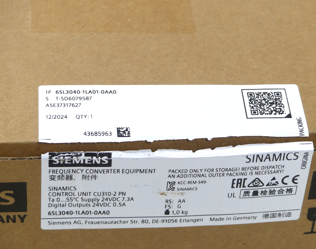 Siemens 6SL3040-1LA01-0AA0 Sinamics