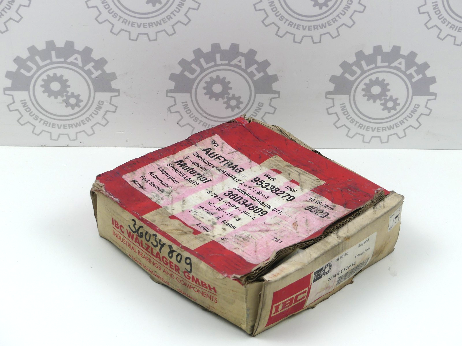 IBC 7218.E.T.P2H.UL  Bearings 90,00 x 160,00 x 30,00 mm