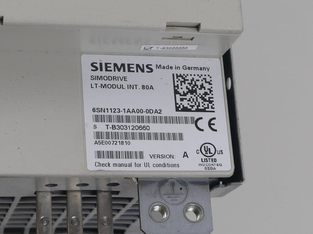 Siemens 6SN1123-1AA00-0DA2  version: A