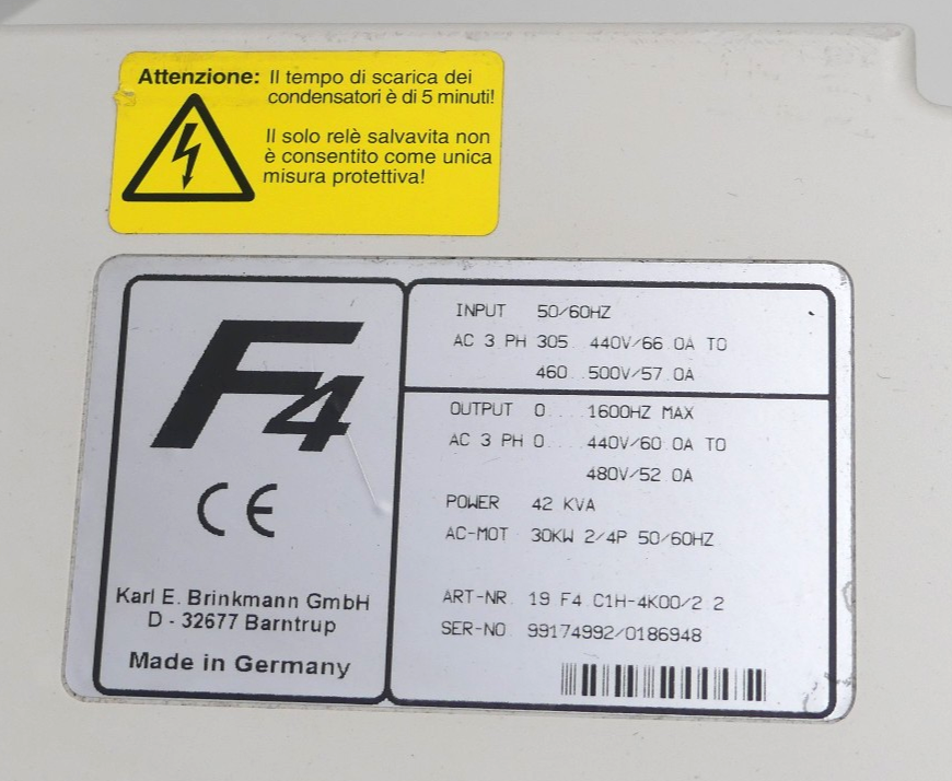 KEB Combivert  19.F4.C1H-4K00/2.2