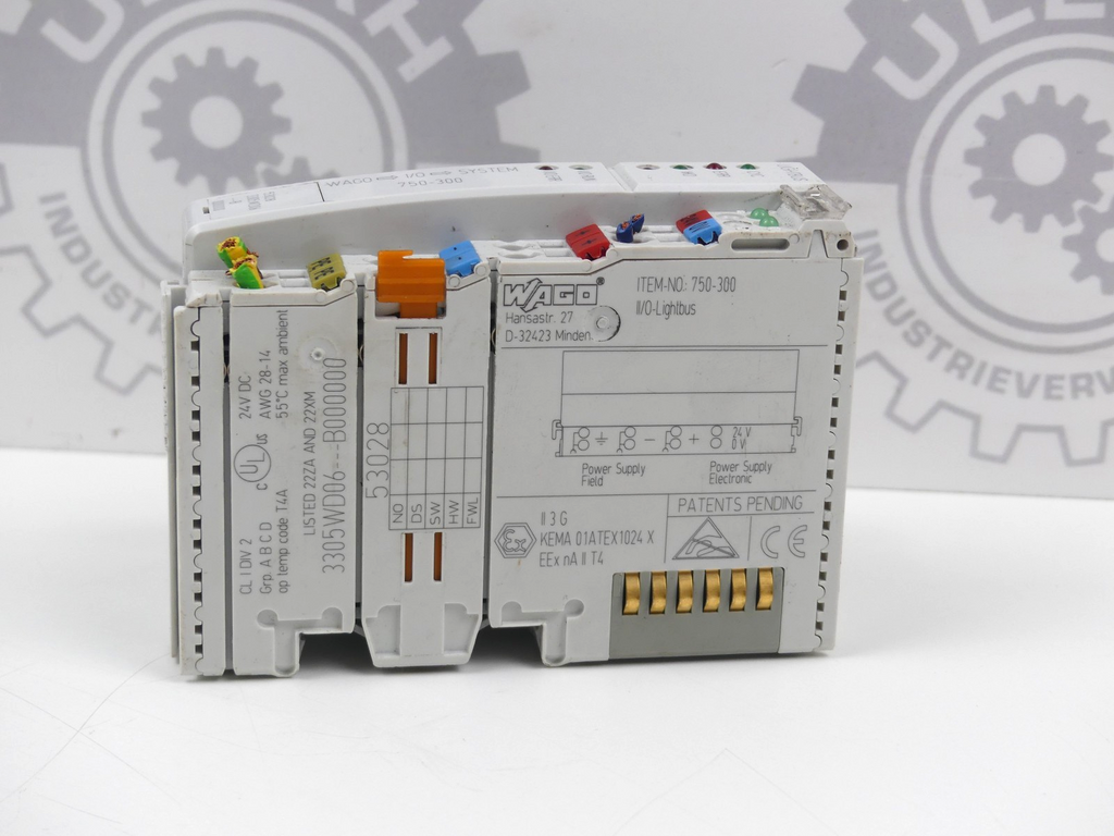 Wago 750-300 II/O Lightbus Koppler supply 24VDC