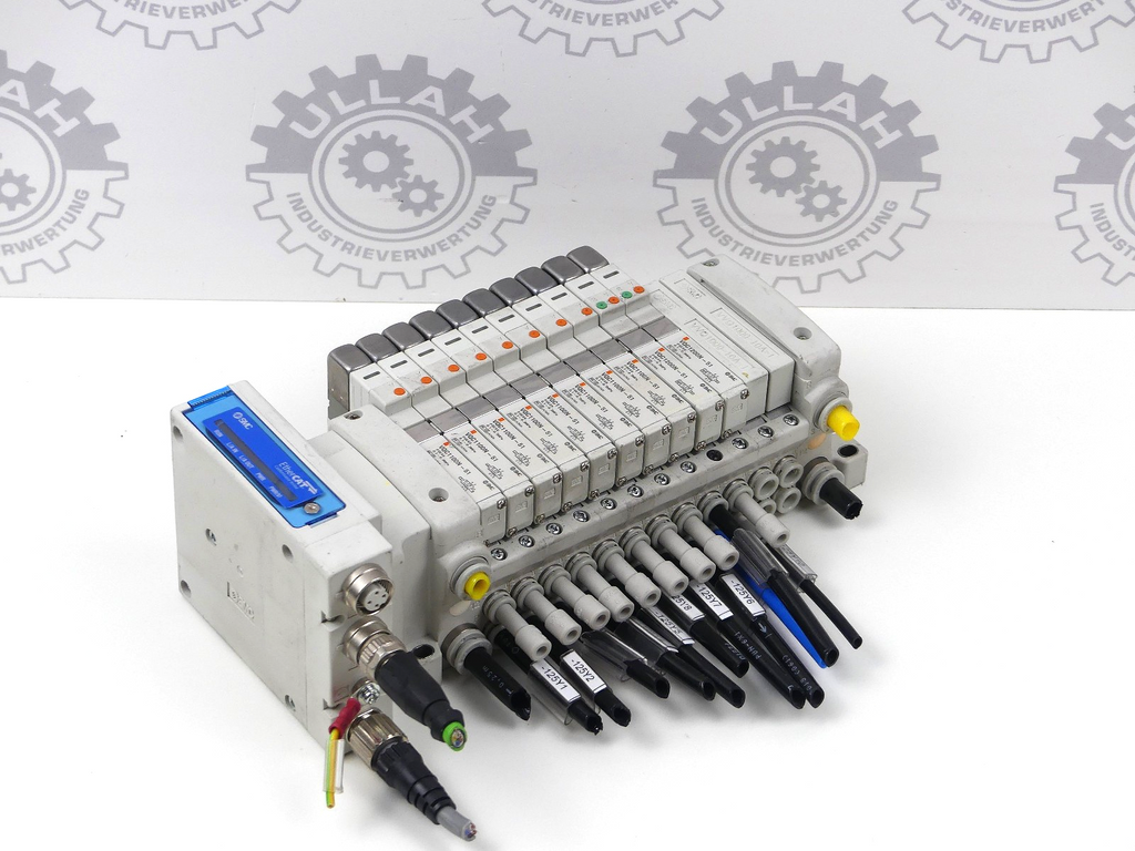 SMC EX260-SEC1 + 8x VQC1100N-51 + 2x VQC1200N-51