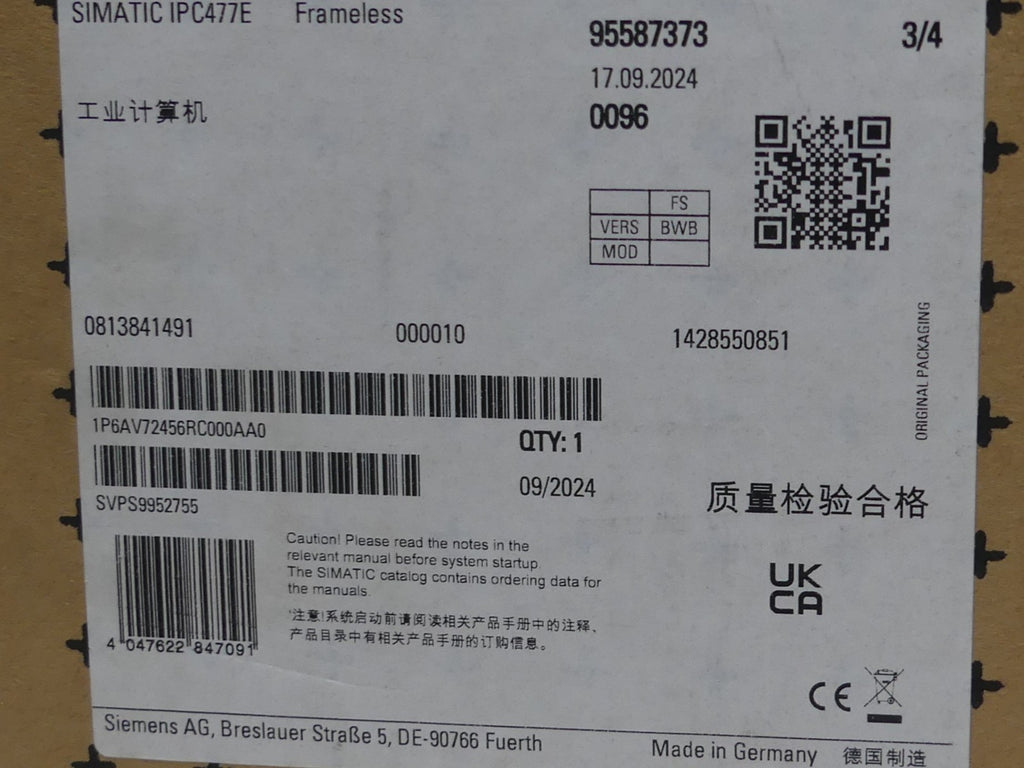 Siemens Sinamics  6AV7245-6RC00-0AA0