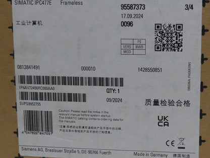Siemens Sinamics  6AV7245-6RC00-0AA0