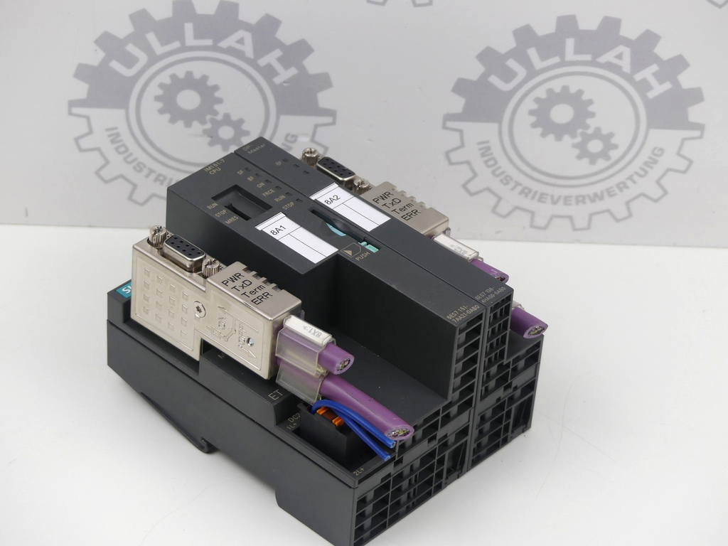 Siemens Simatic S7 IM151-7 CPU 6ES7151-7AA21-0AB0+6ES7138-4HA00-0AB0