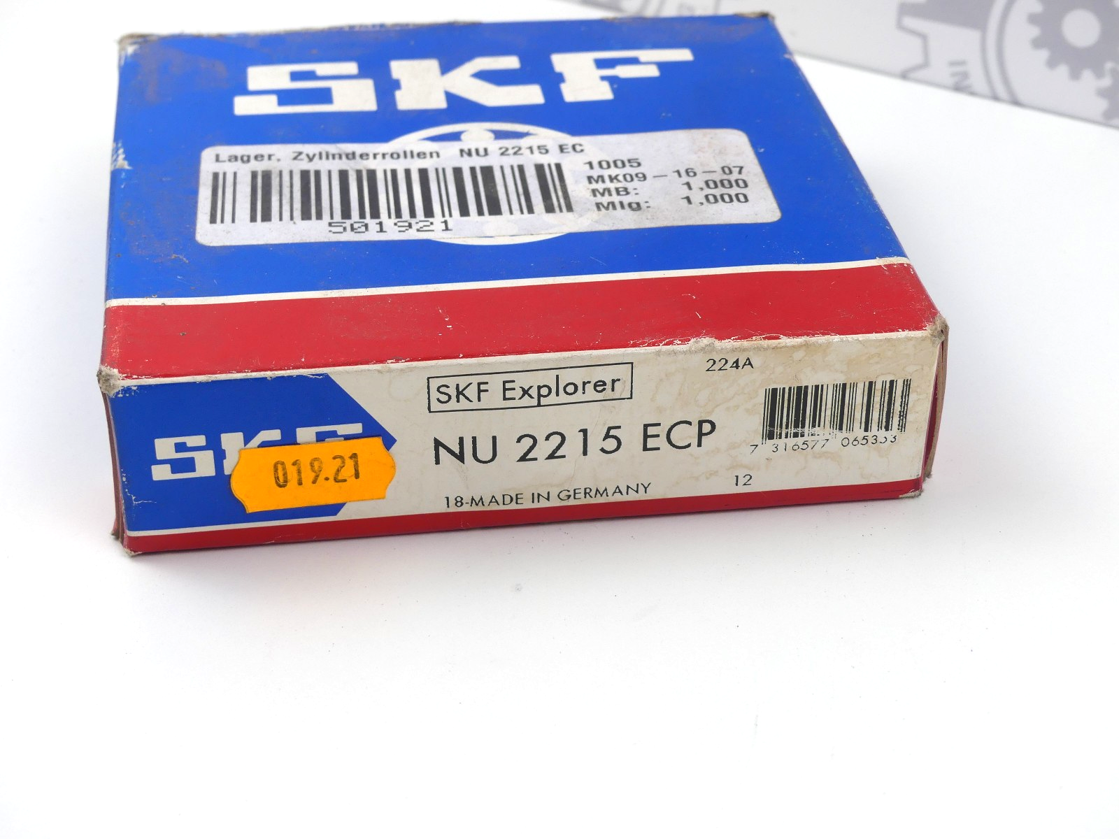 SKF Explorer NU2215 ECP