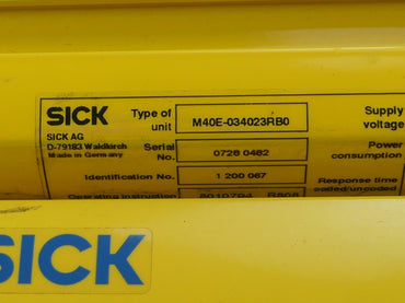 Sick M4000 Advanced M40S-034003AA0 + M40E-034023RB0 Sicherheitslichtschranke