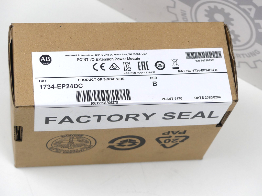 Allen Bradley I/O Extension Power Module 1734-EP24DC Ser.B