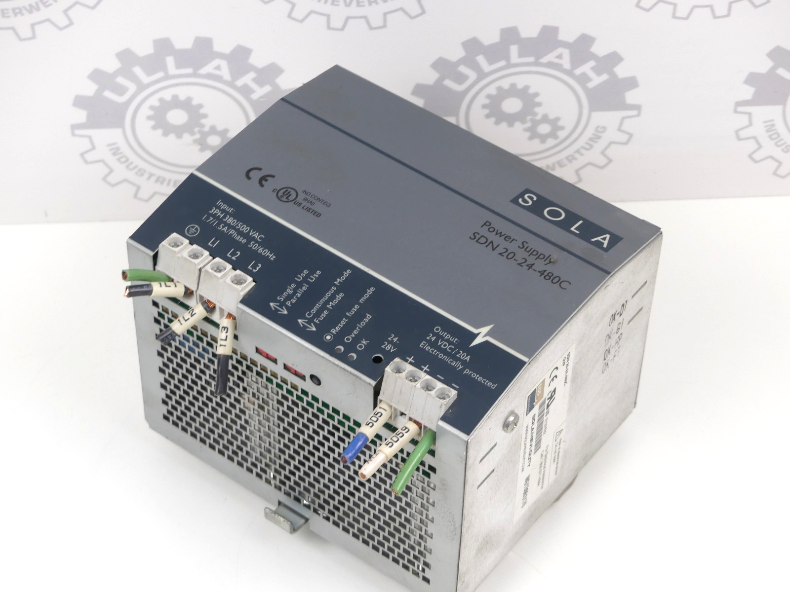 Sola SDN 20-24-480C Power Supply