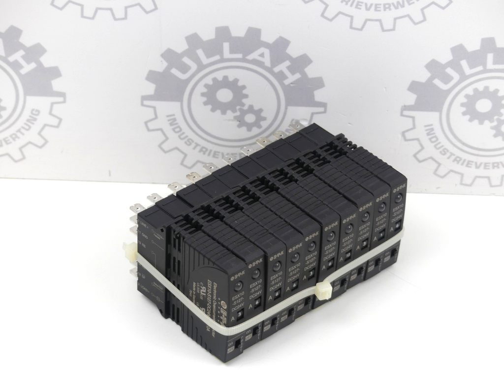 10x E-T-A ESX10-S127-DC24V-1A-10A