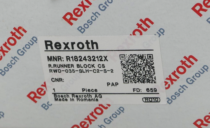 REXROTH RWD-035-SLH-C2-S-2 R18243212X R.RUNNER BLOCK CS