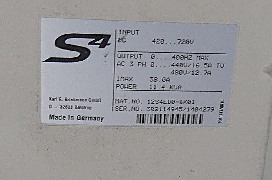 KEB S4 Combivert 12S4ED0-6K01 ( leicht beschädigt )