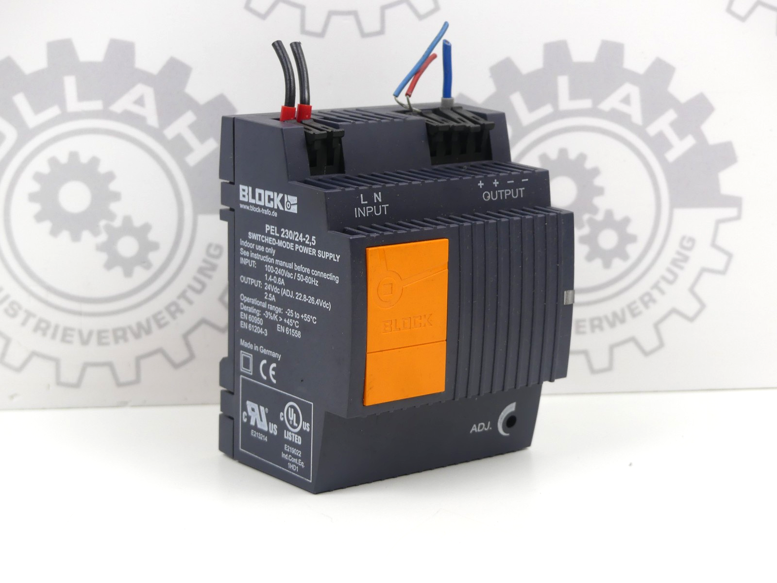 Block Schaltnetzteil PEL 230/24-2,5