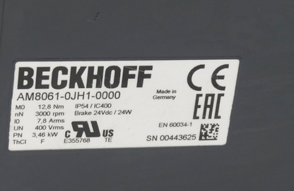 Beckhoff Servomotor AM8061-0JH1-0000