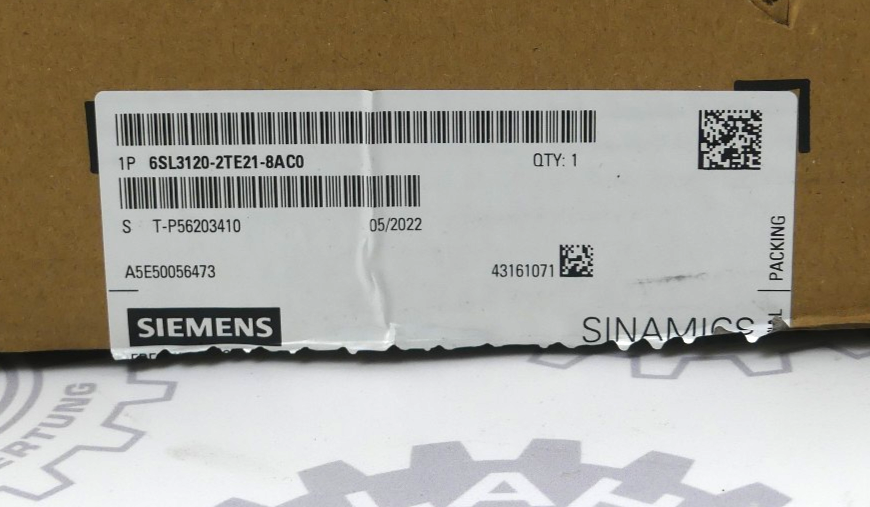 Siemens Sinamics 6SL3120-2TE21-8AC0 / Neuwertig