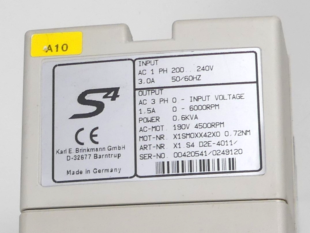 KEB S4 Frequenzumrichter Combivert  X1.S4.D2E-4011
