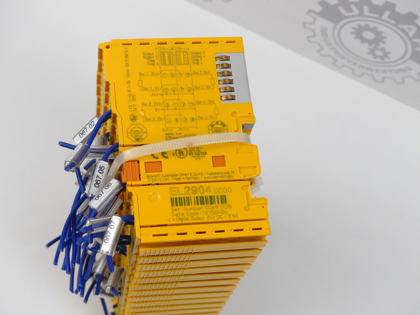 8x Beckhoff EL2904