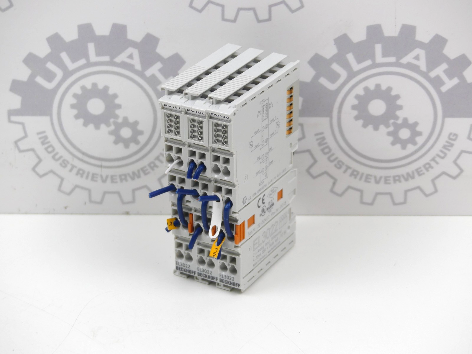 3x Beckhoff EL3022