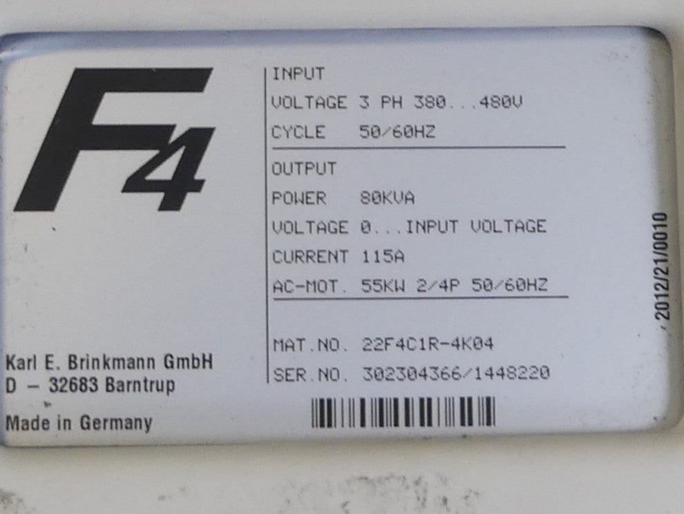 KEB Combivert  22.F4.C1R-4K04 ( s.Bilder )