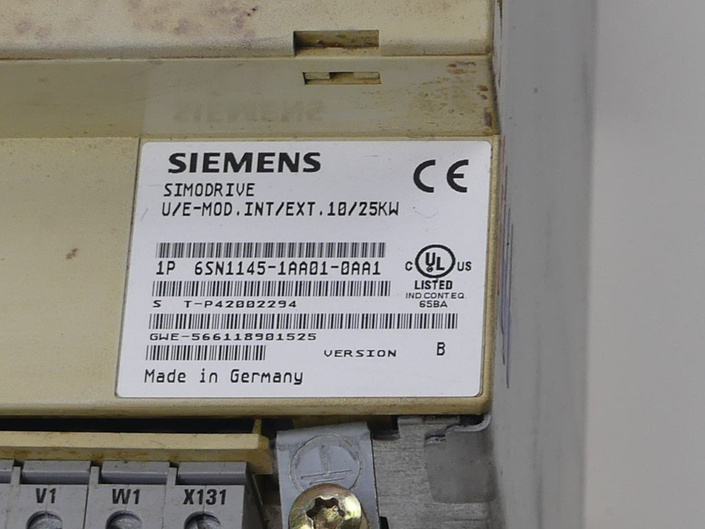 Siemens 6SN1145-1AA01-0AA1     version: B