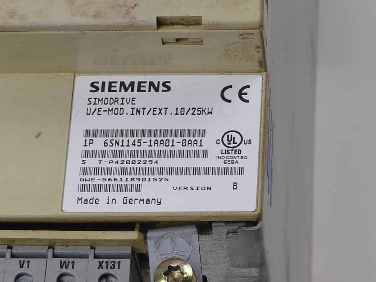 Siemens 6SN1145-1AA01-0AA1     version: B