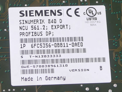 Siemens 6FC5356-0BB11-0AE0 Version B