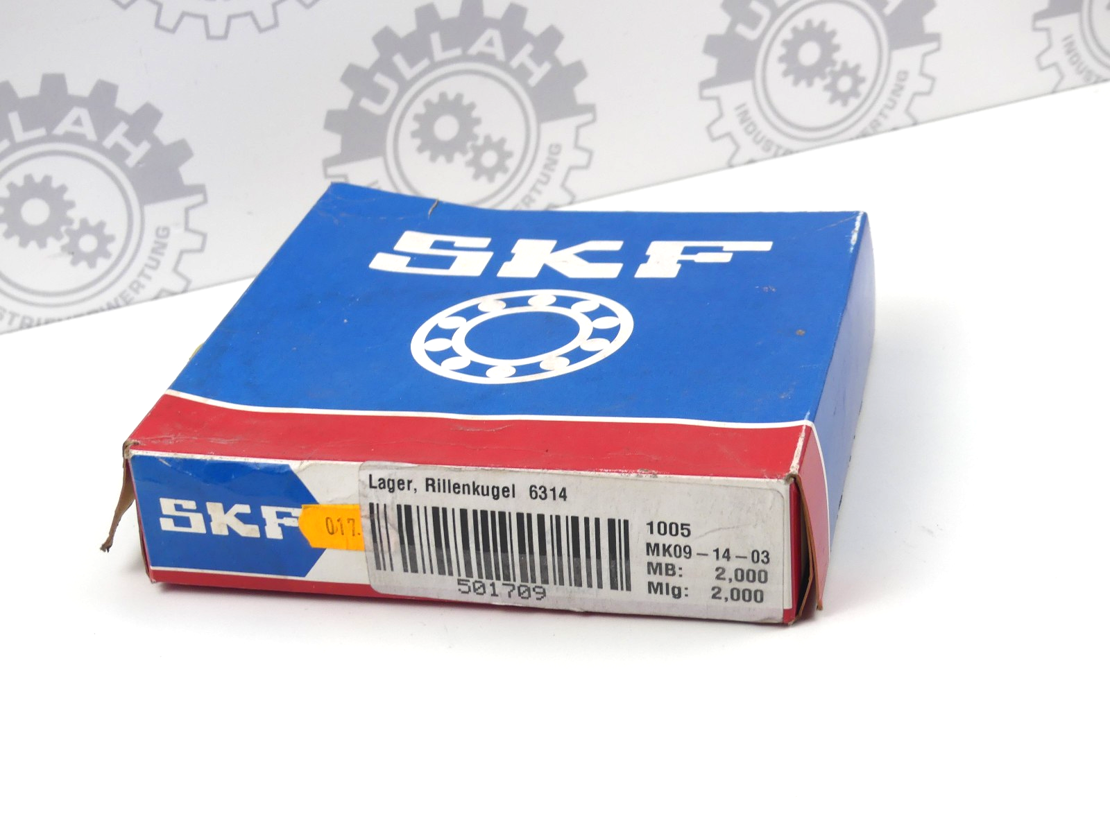 SKF Rillenkugel 6314