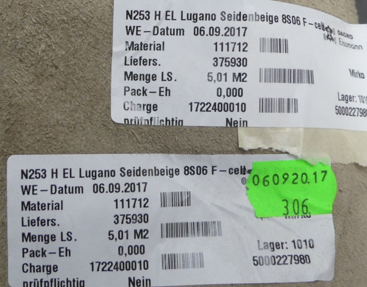 Autoleder Echtleder N253 H EL Lugano Seidenbeige 8S06 F-cell 5,01m2