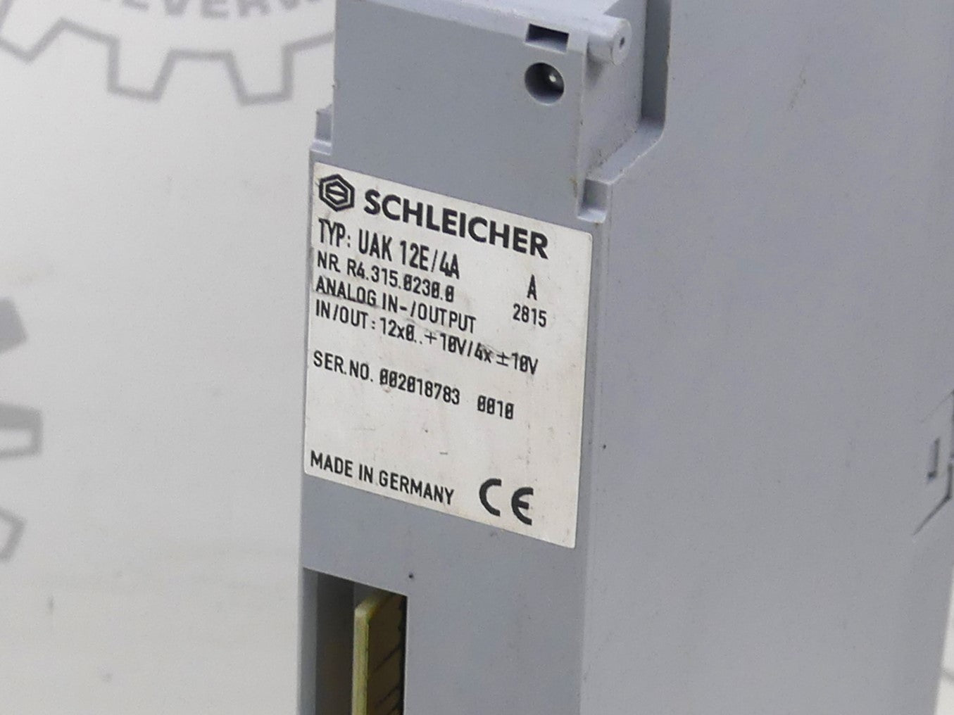SCHLEICHER Typ UAK12E/4A  A