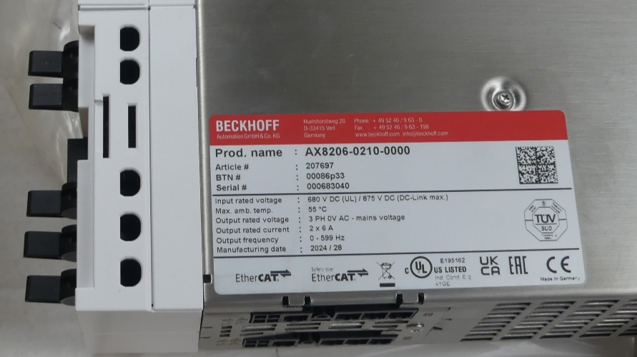 BECKHOFF AX8206-0210-0000