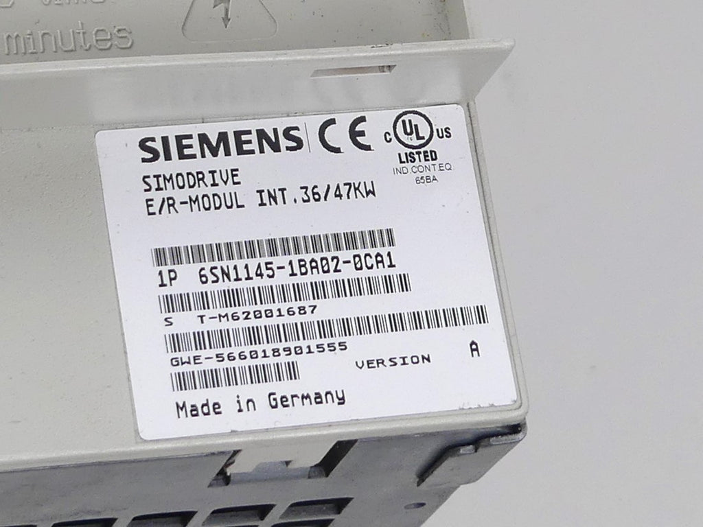 Siemens 6SN1145-1BA02-0CA1  version: A