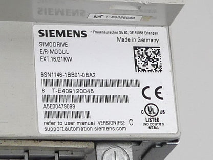 Siemens 6SN1146-1BB01-0BA2