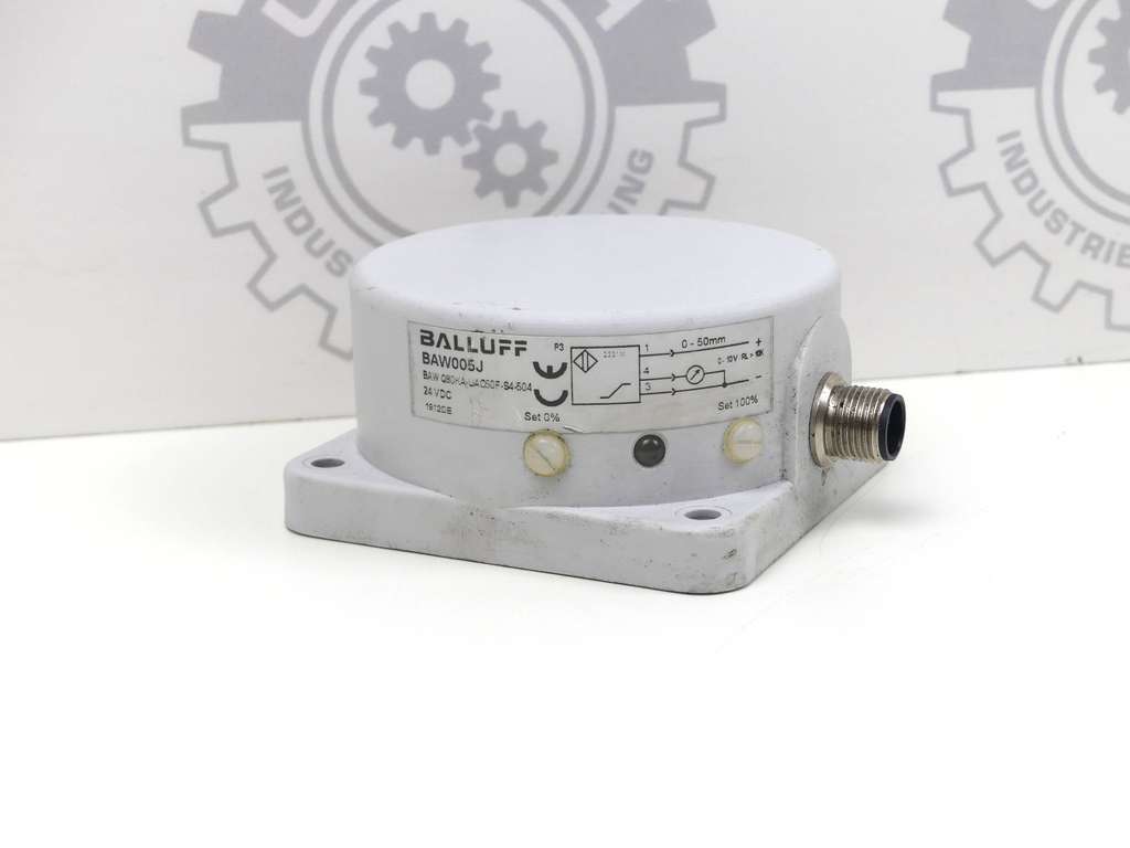 BALLUFF - BAW005J - Inductive Distance Sensor - BAW Q80KA-UAC50F-S4-504